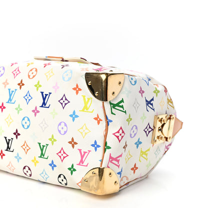 Louis Vuitton Monogram Multicolor Speedy 30 White 7 of 7