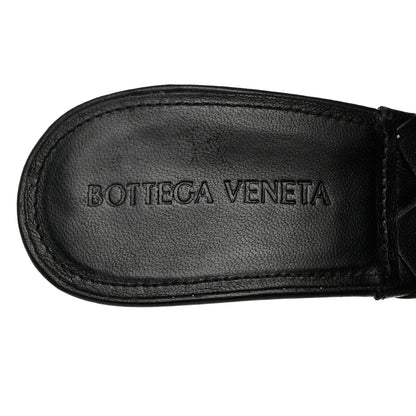 Bottega Veneta Nappa Maxi Intrecciato Lido Mule Sandals 37 Black 7 of 8