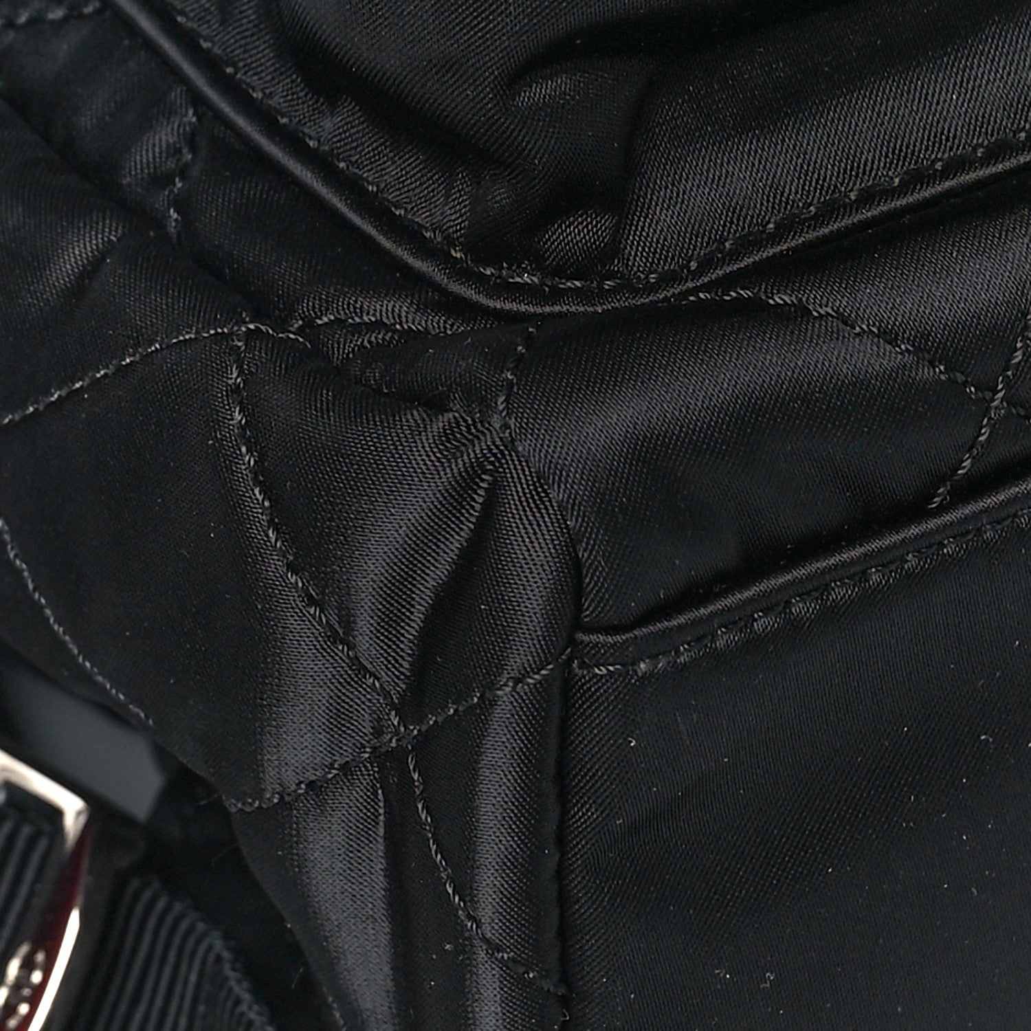 Chanel Tweed Nylon Quilted Small Astronaut Essentials Backpack Black Multicolor 7 of 8
