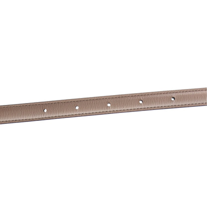 Chanel Calfskin CC Reversible Thin Belt 85 White Black 5 of 9