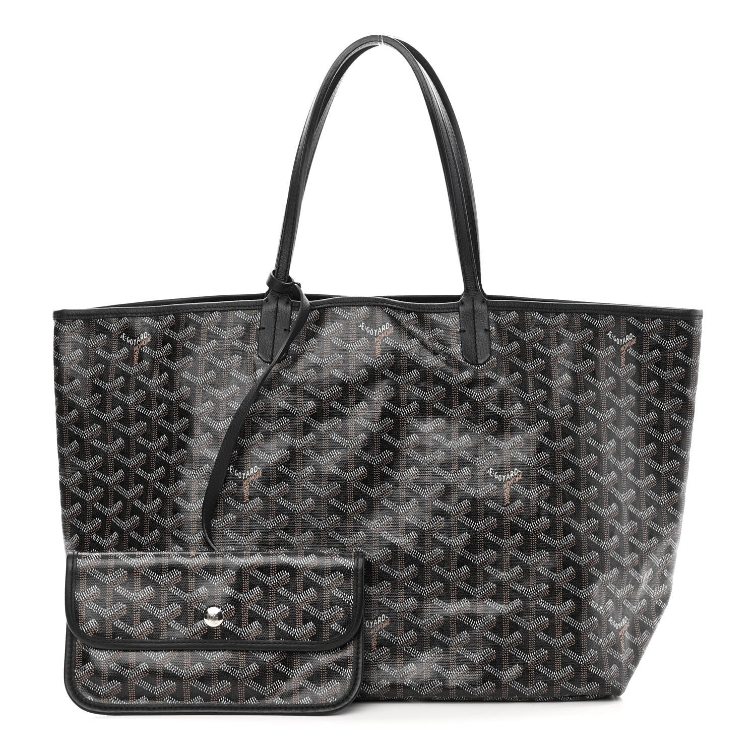 Goyard Goyardine Saint Louis PM Black 1 of 16