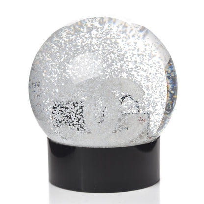 Chanel Glass CC Shopping Bag Snow Globe 3 of 5