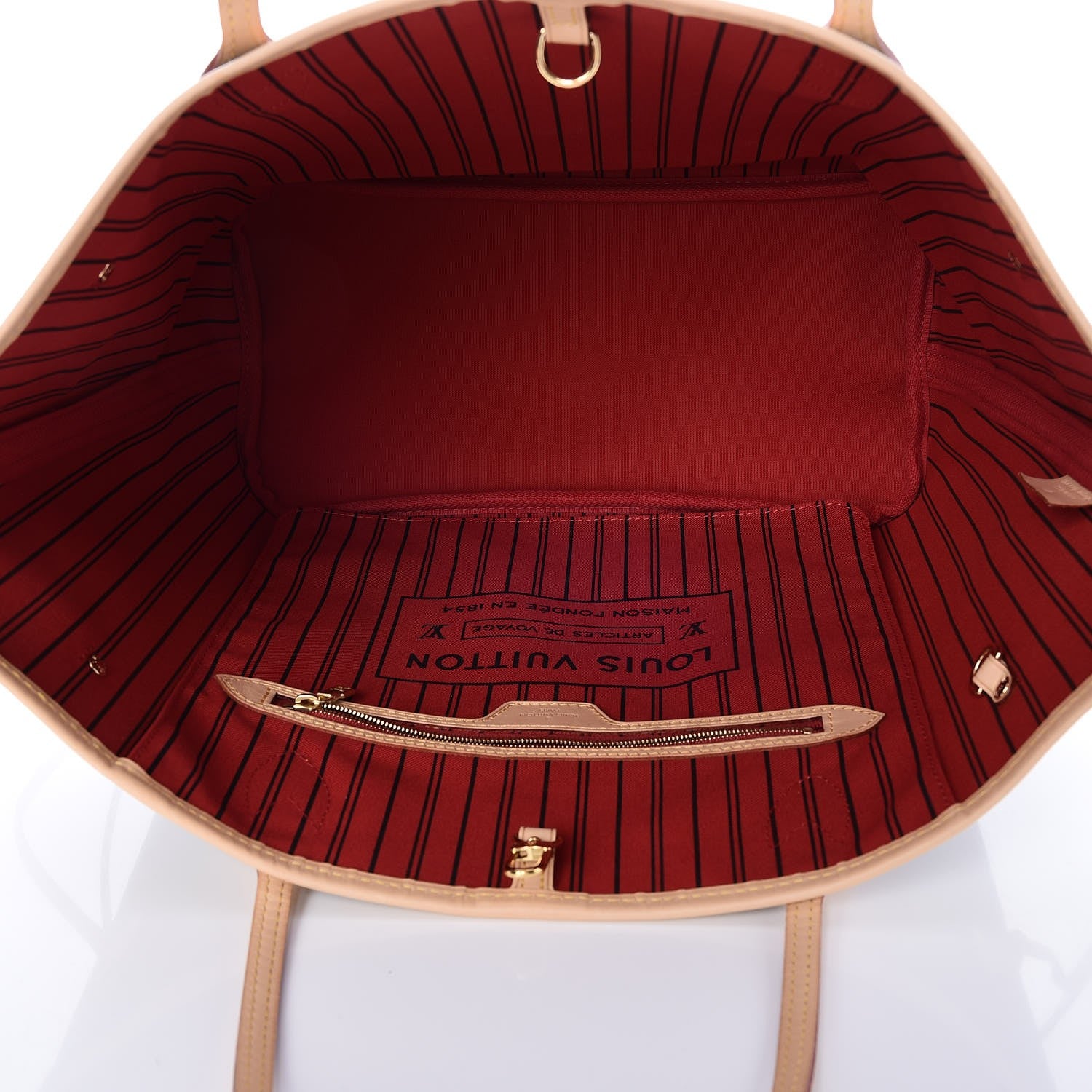 Louis Vuitton Monogram Neo Neverfull MM Cherry 5 of 9