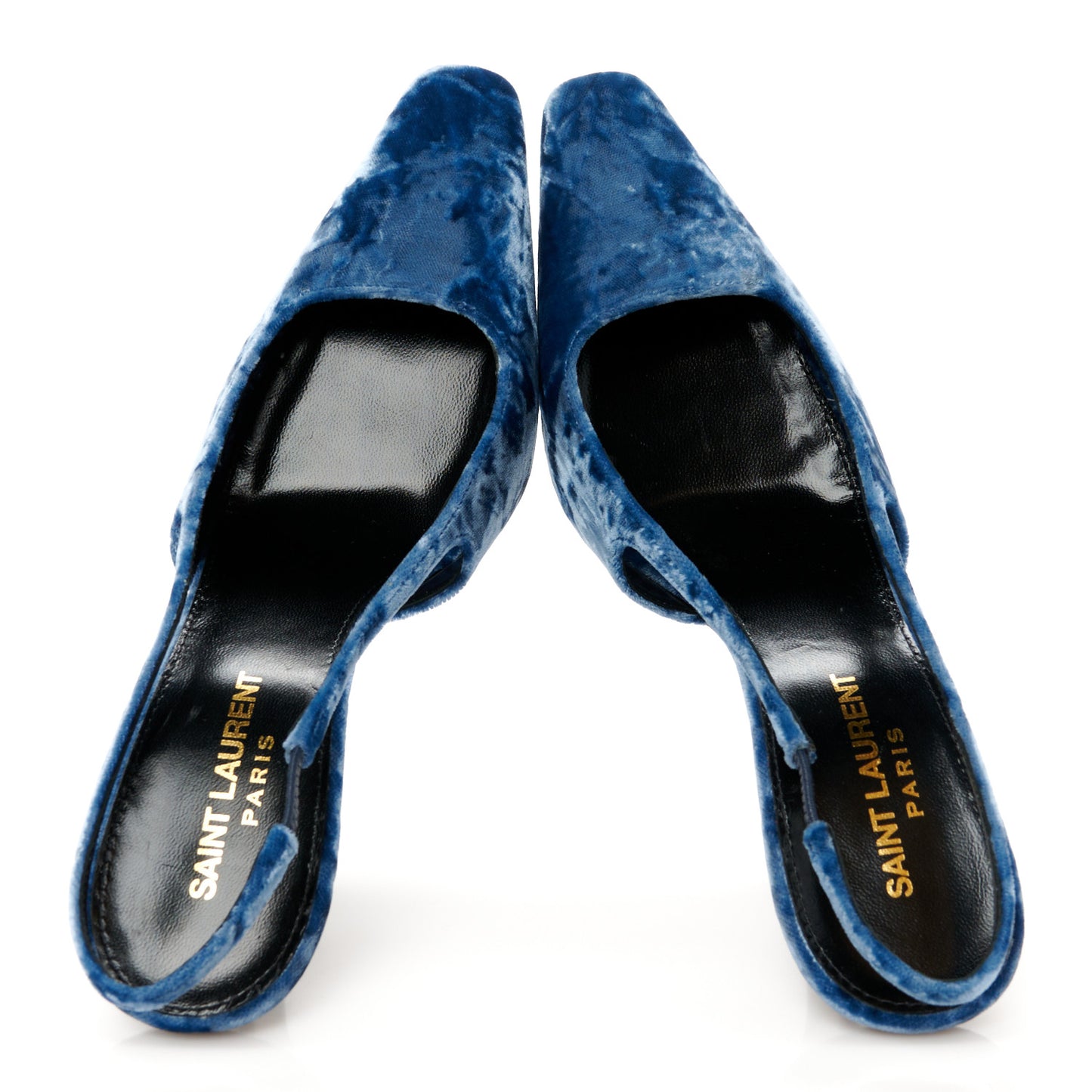 Velvet Tom 90 Dream Slingback Pumps 36.5 Denim