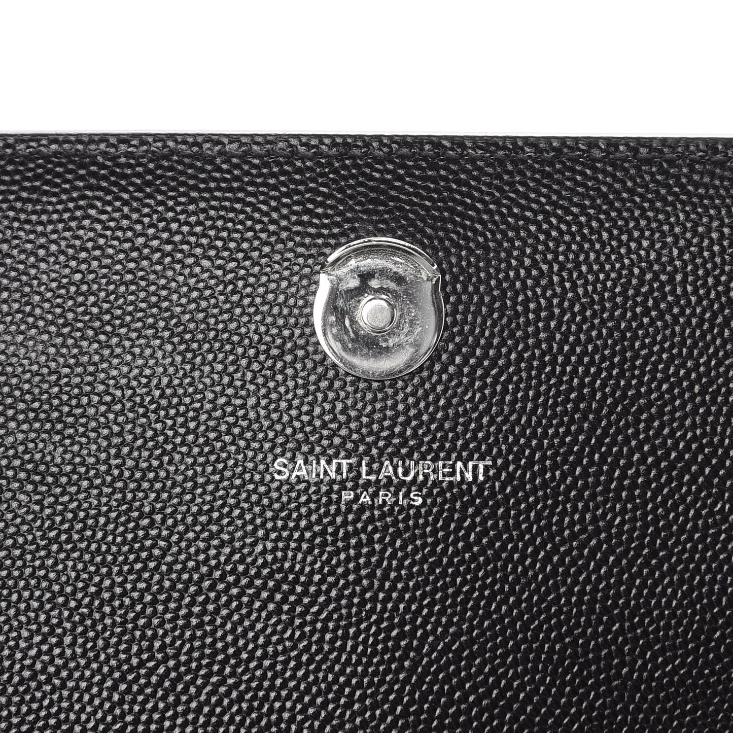Grain De Poudre Medium Classic Monogram Kate Satchel Black