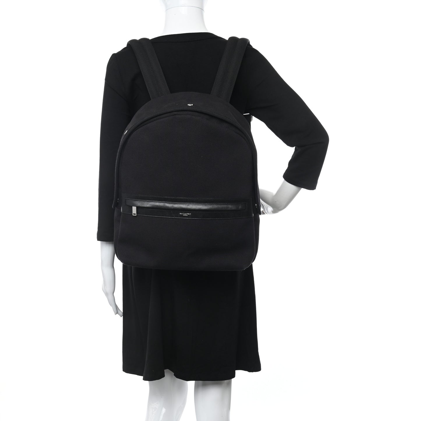 Canvas City Backpack Black