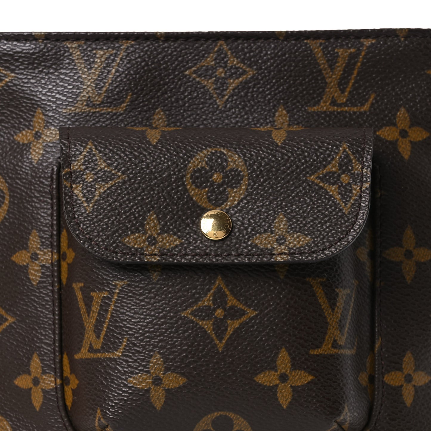 Monogram Partition Wristlet