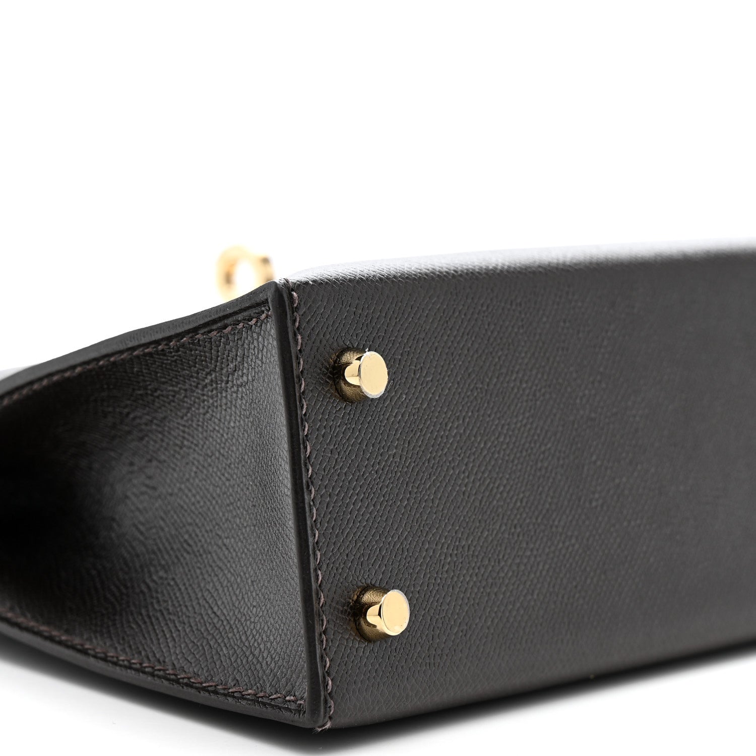 Hermes Madame Calfskin Mini Kelly Sellier 20 Bai Brun 8 of 11