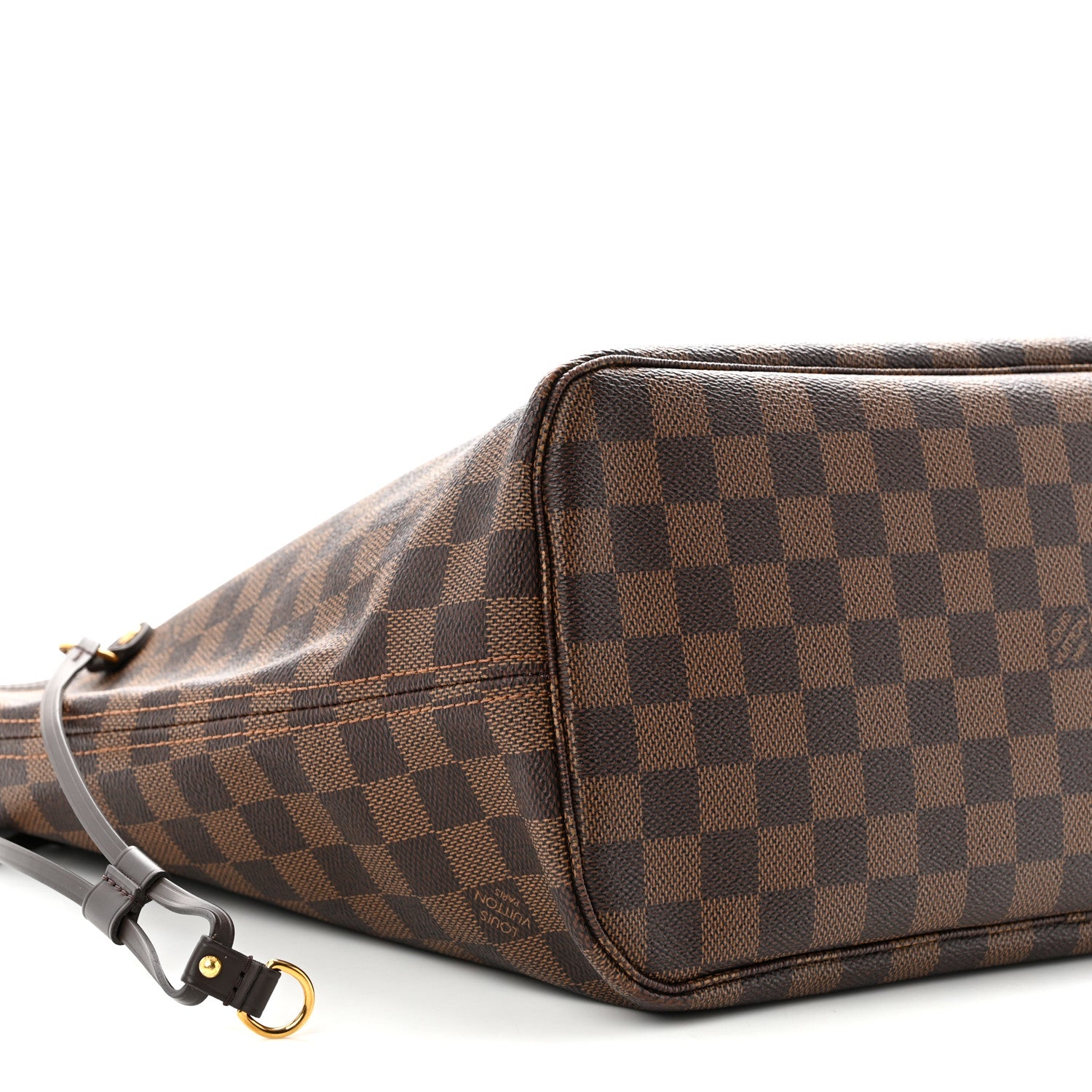 Louis Vuitton Damier Ebene Neo Neverfull MM  Rose Ballerine 11 of 13