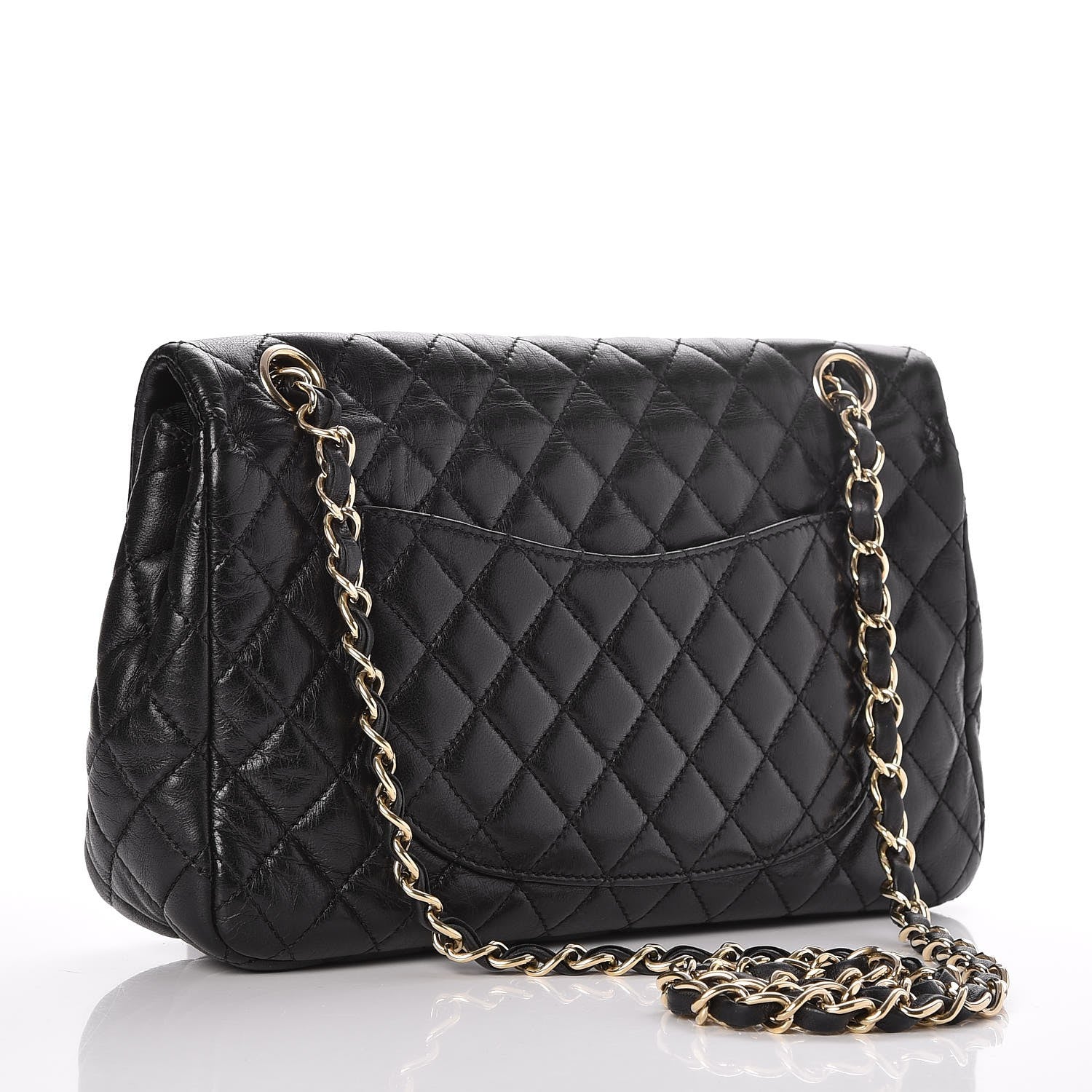 Chanel Lambskin Micro Quilted Small Single Flap Black 4 of 9