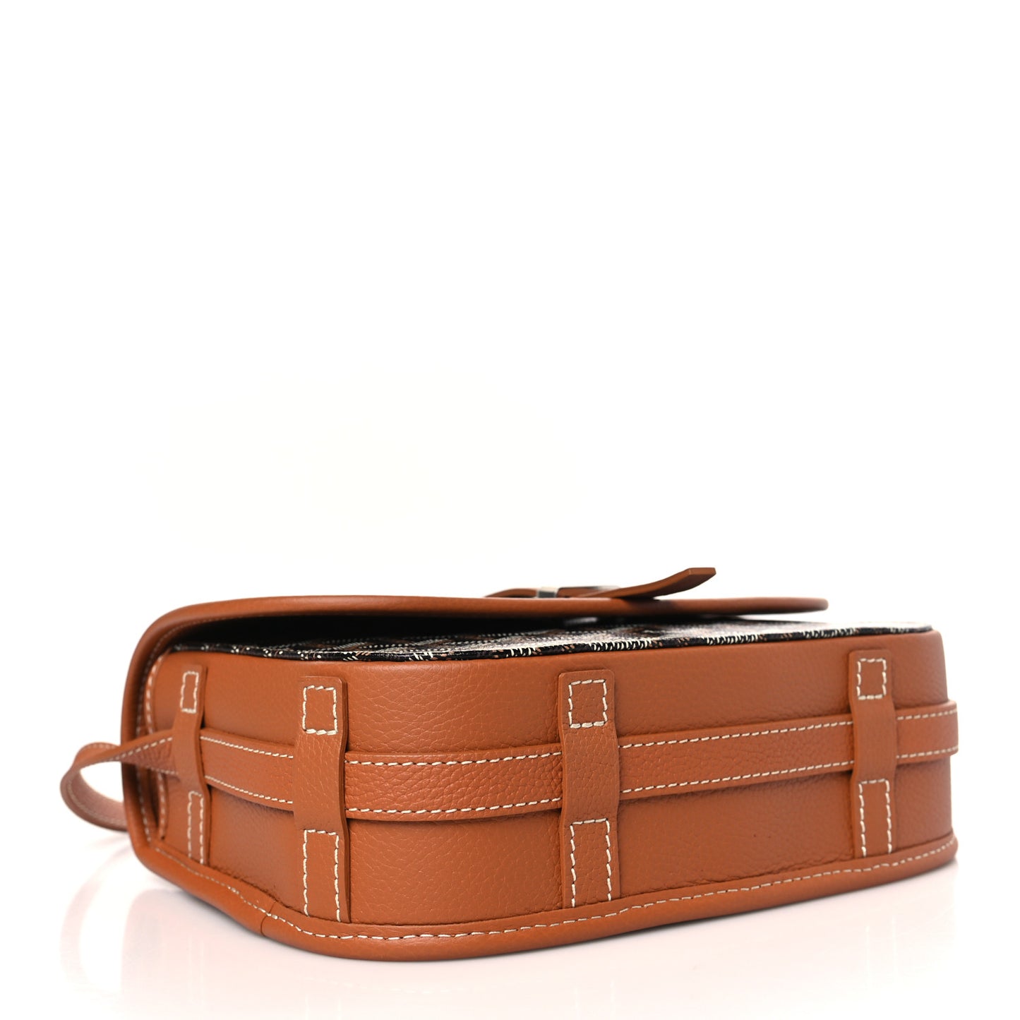Goyardine Belvedere II PM Messenger Bag Black Gold