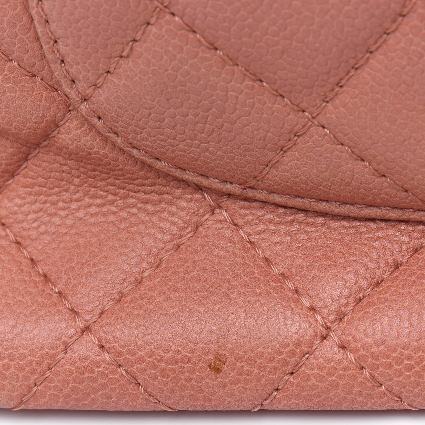 Caviar Quilted Petit Shopping Tote PST Pink