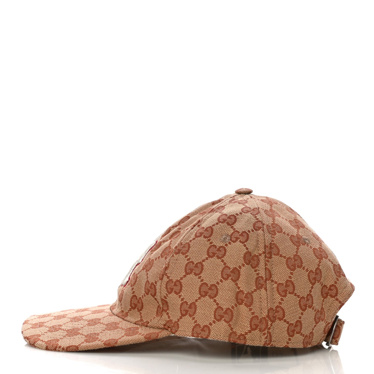 X MLB Monogram LA Dodgers Baseball Hat 57-61 Beige Ruggine