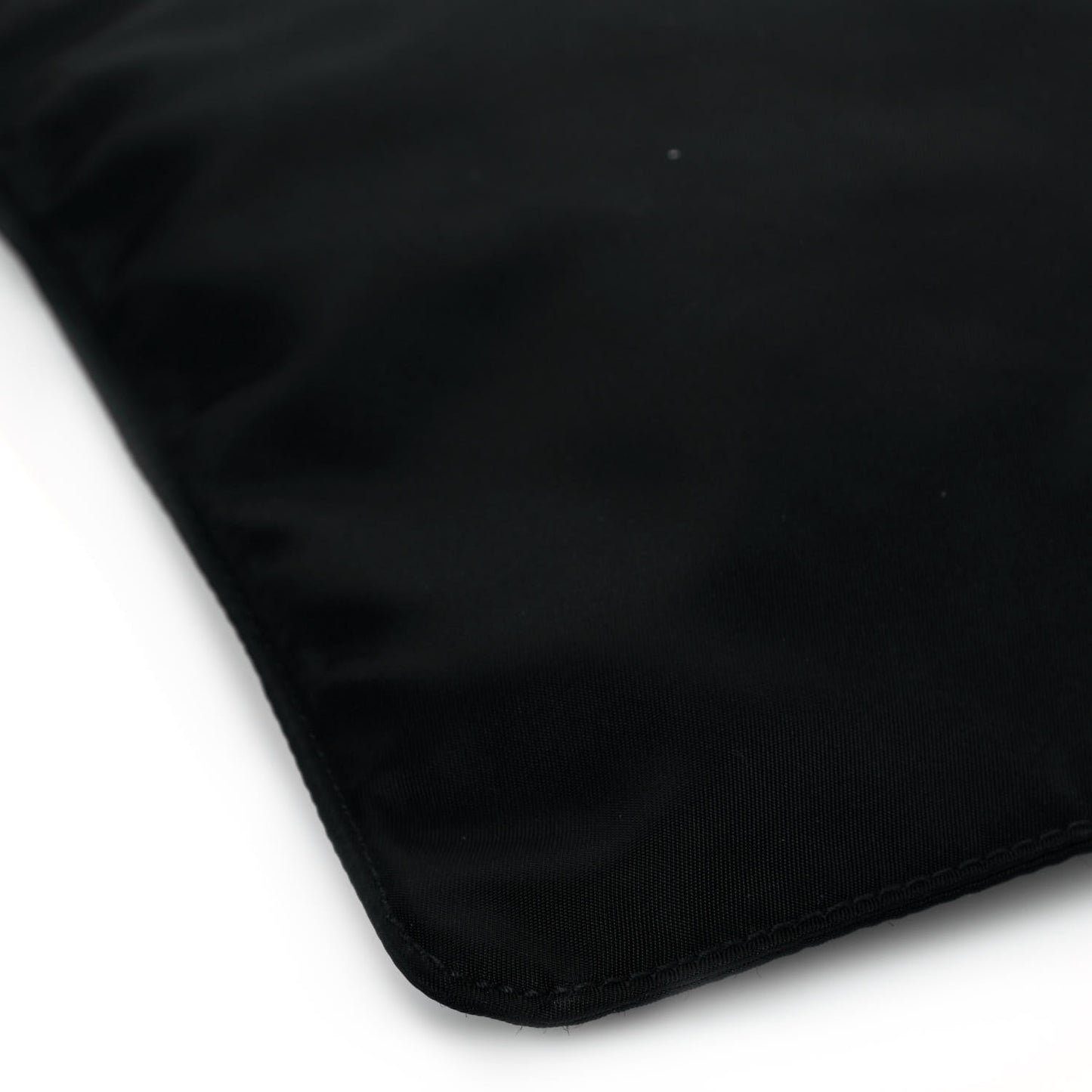Nylon Vela Flat Messenger Bag Black