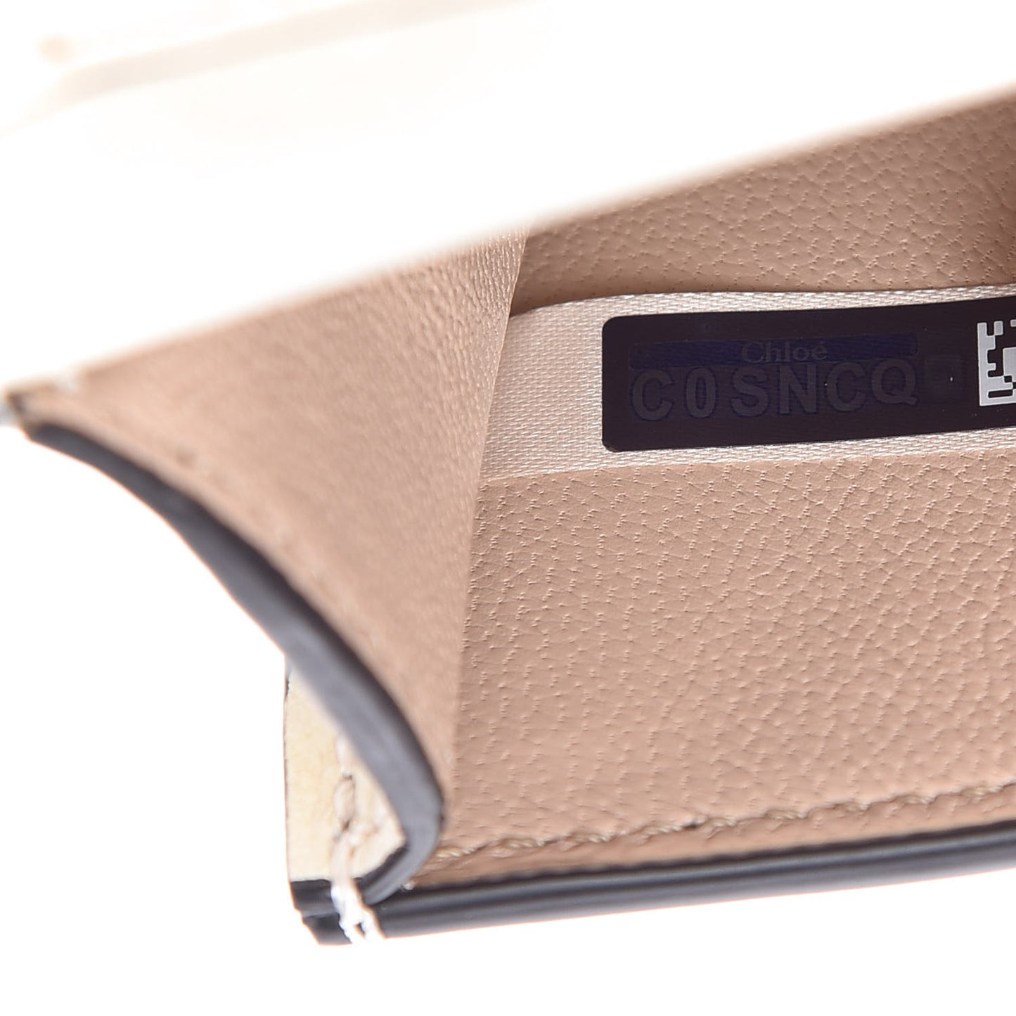 Calfskin Small Nile Bracelet Minaudiere Bag Off White