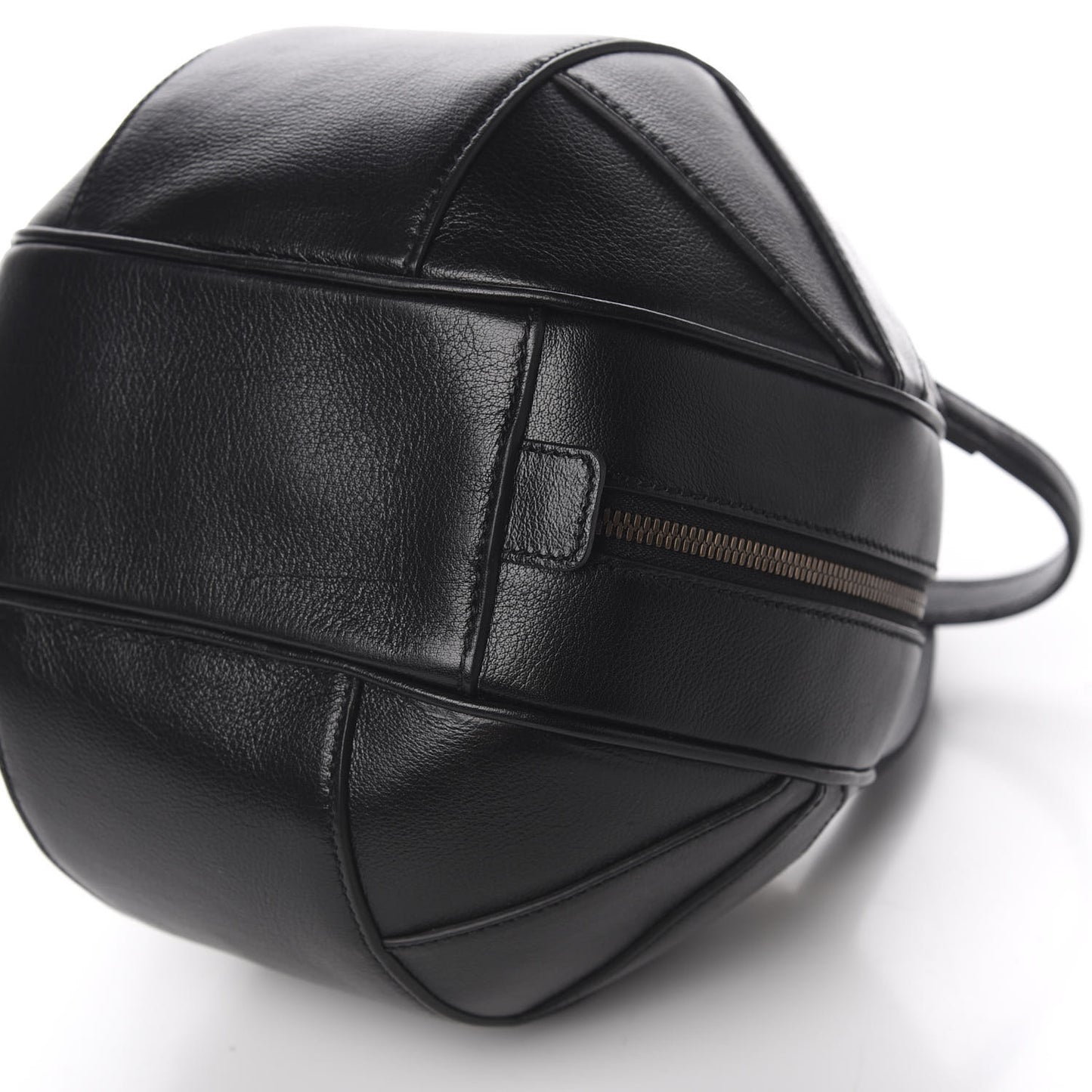 Piuma Lux Energy Tifosa Basketball Shaped Shoulder Bag Black
