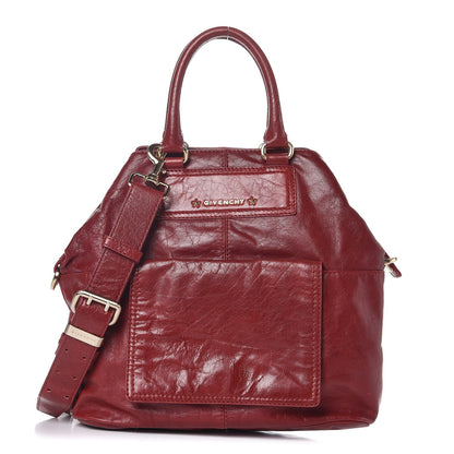Givenchy Calfskin Foldover Tote Red 1 of 9