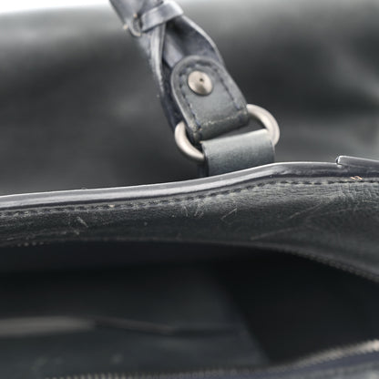 Balenciaga Used Calfskin Silver Hardware Neo Classic City Navy 11 of 18