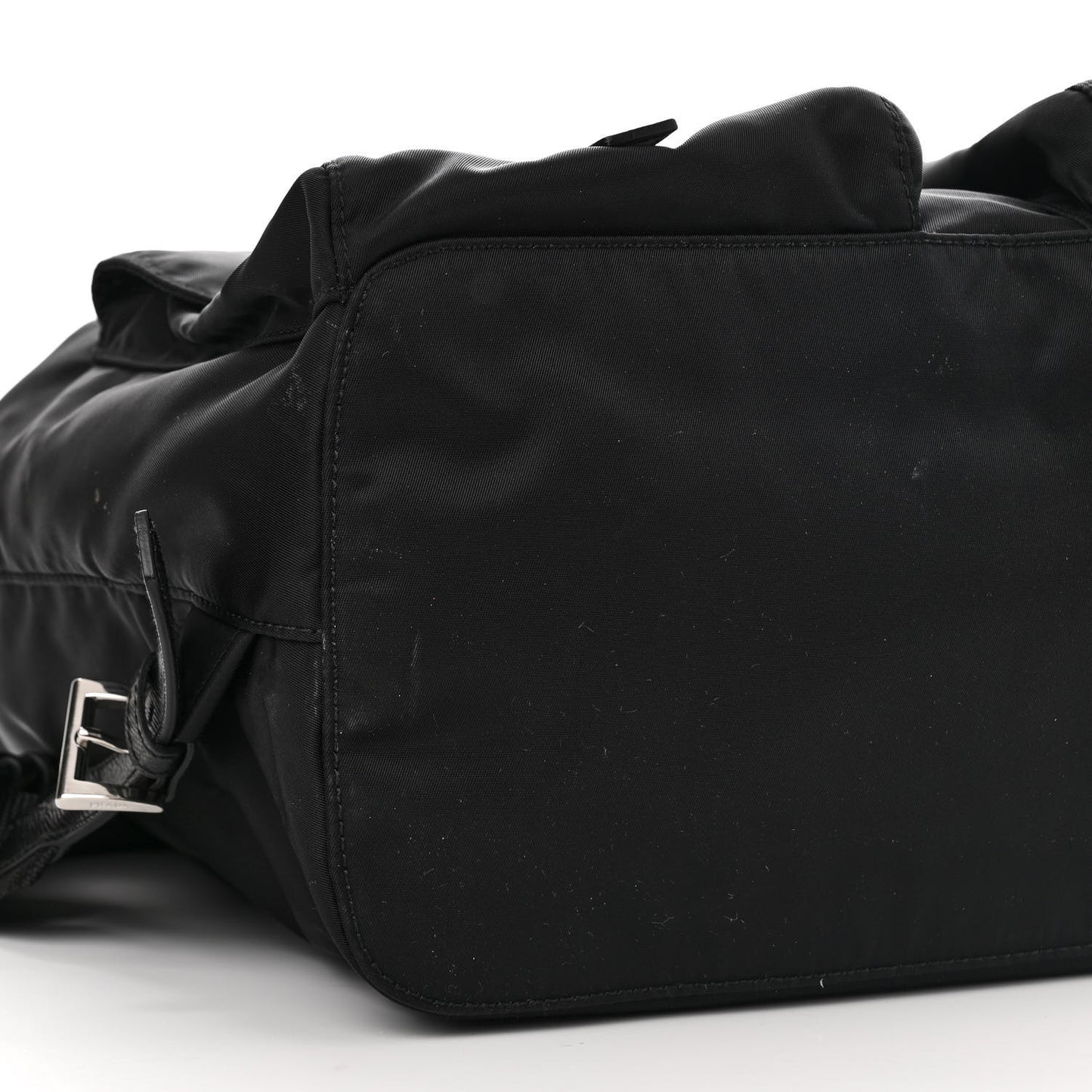 Tessuto Nylon Saffiano Vela Backpack Black