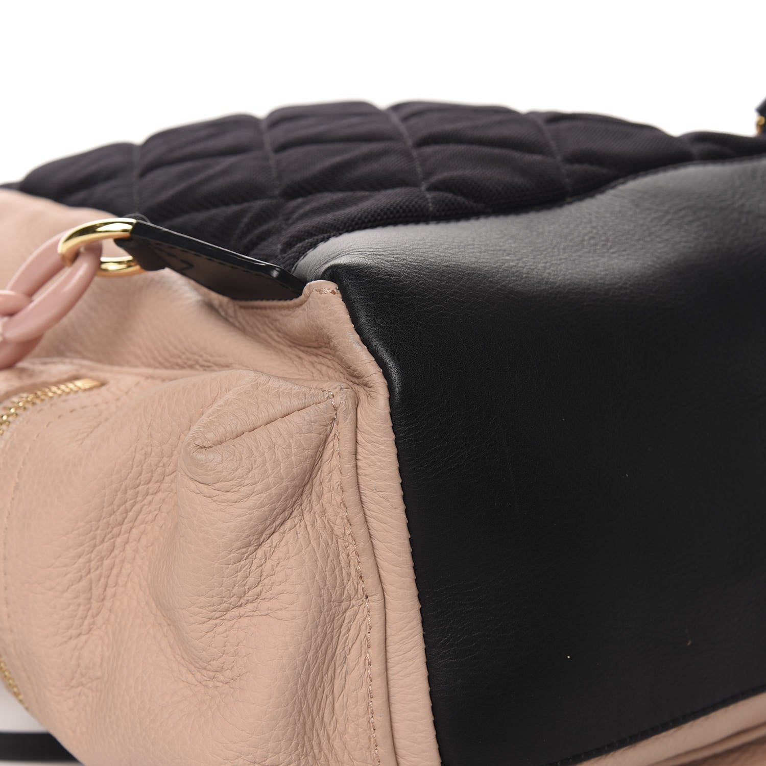 Burberry Deerskin Medium Rucksack Backpack Pale Apricot 15 of 15