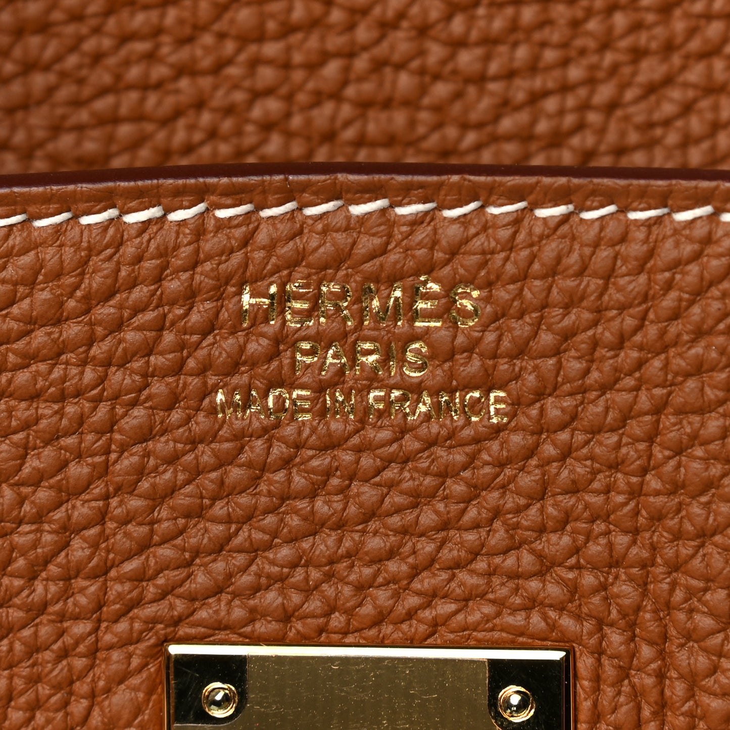 Togo Birkin 35 Gold