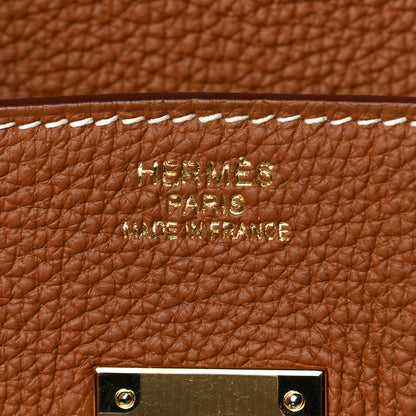 Hermes Togo Birkin 35 Gold 6 of 14