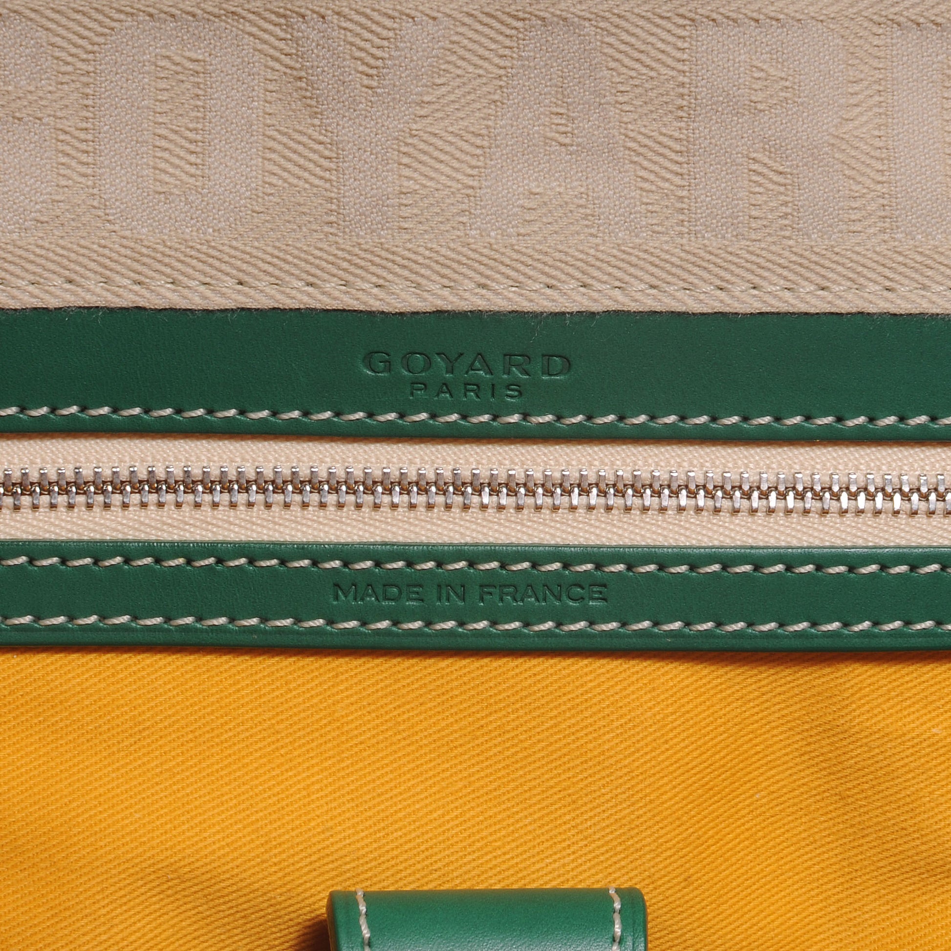 Goyard Goyardine Saint Jeanne GM Bowler Green 6 of 6