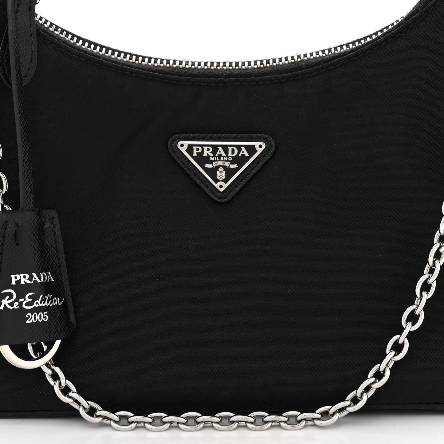 Nylon Re-Edition 2005 Shoulder Bag Black