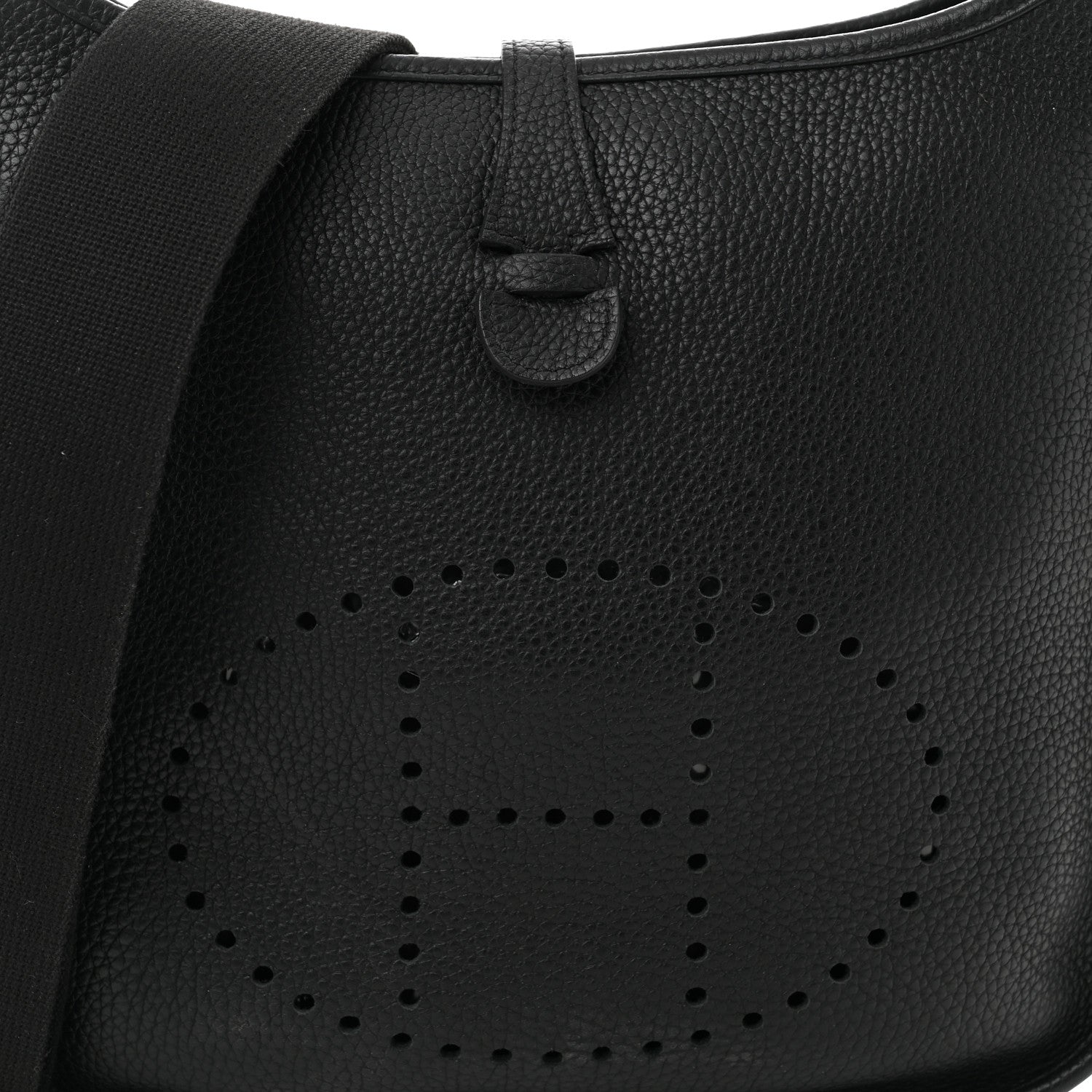 Hermes Taurillon Clemence Evelyne III PM Black 8 of 10