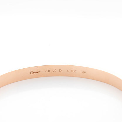 Cartier 18K Pink Gold LOVE Bracelet 20 3 of 5