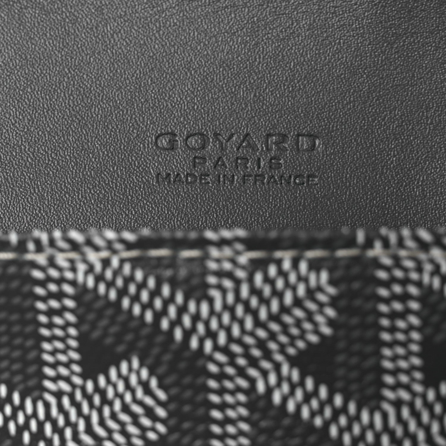 Goyard Goyardine Camondo MM Horizontal Clutch Grey 6 of 9