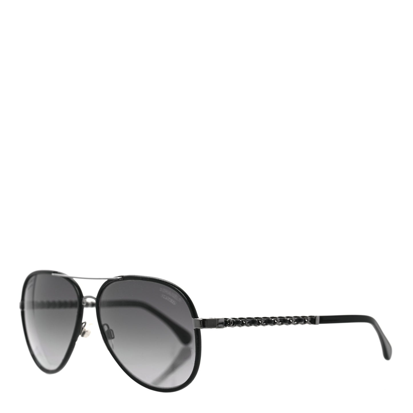 Metal Polarized Pilot Winter Sunglasses 4219-Q Black