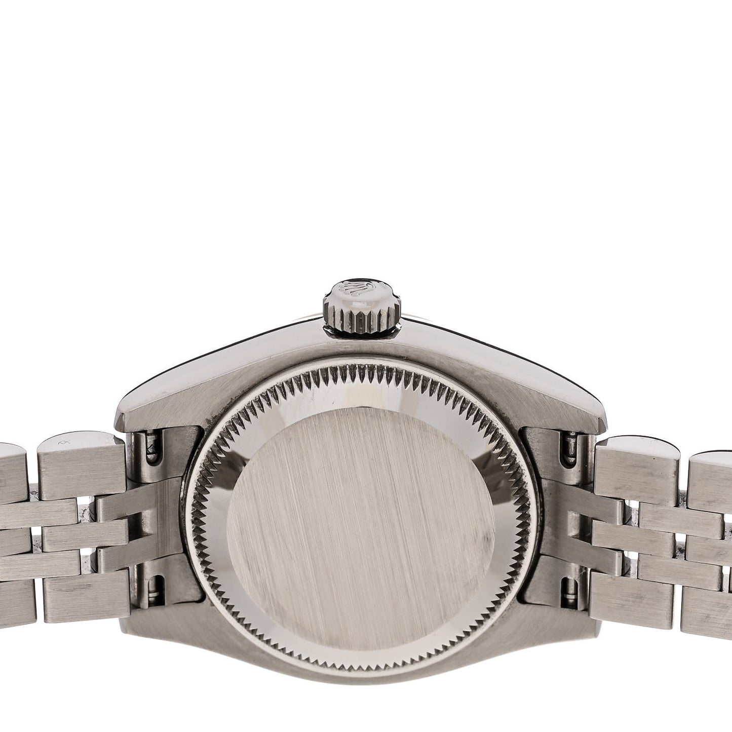 Stainless Steel 18K White Gold Diamond 26mm Oyster Perpetual Datejust Watch Silver Jubilee 179174