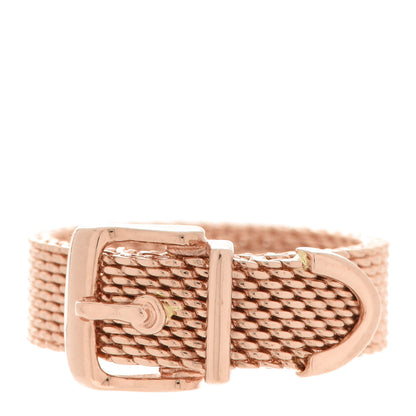 Tiffany Rubedo Somerset Mesh Belt Buckle Ring 50 5.5 1 of 5