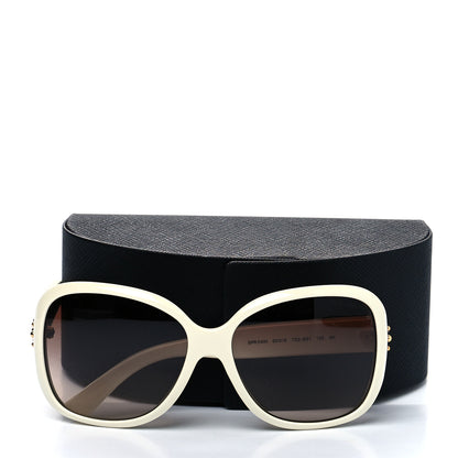 Prada Studded Sunglasses SPR 04M White 7 of 7