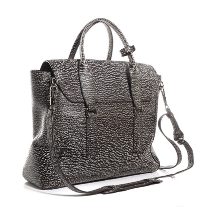 3.1 Phillip Lim 3.1 Large Pashli Satchel Black Cream 4 of 11