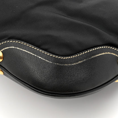 Prada Tessuto Nylon Soft Calf Small Tote Black 16 of 16