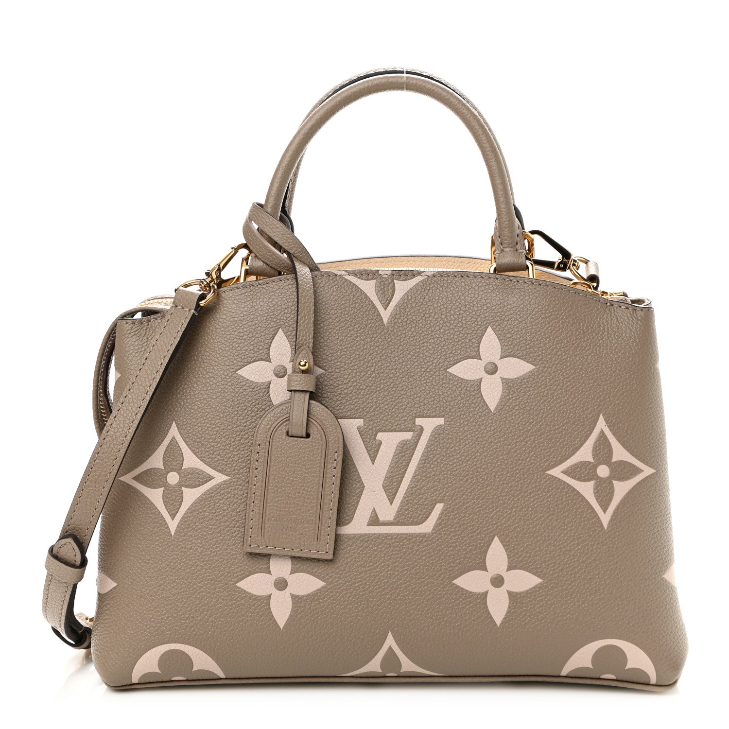 Louis Vuitton Empreinte Monogram Giant Petit Palais Tourterelle Creme 1 of 8