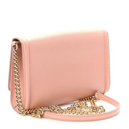 Salvatore Ferragamo Hammered Calfskin Vara Bow Minibag Antique Rose 3 of 9