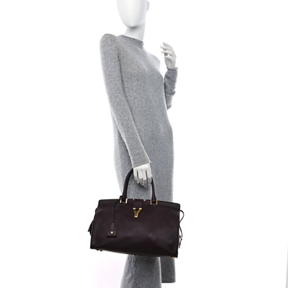 Saint Laurent Calfskin Small Classic Y Cabas Bordeaux 2 of 10