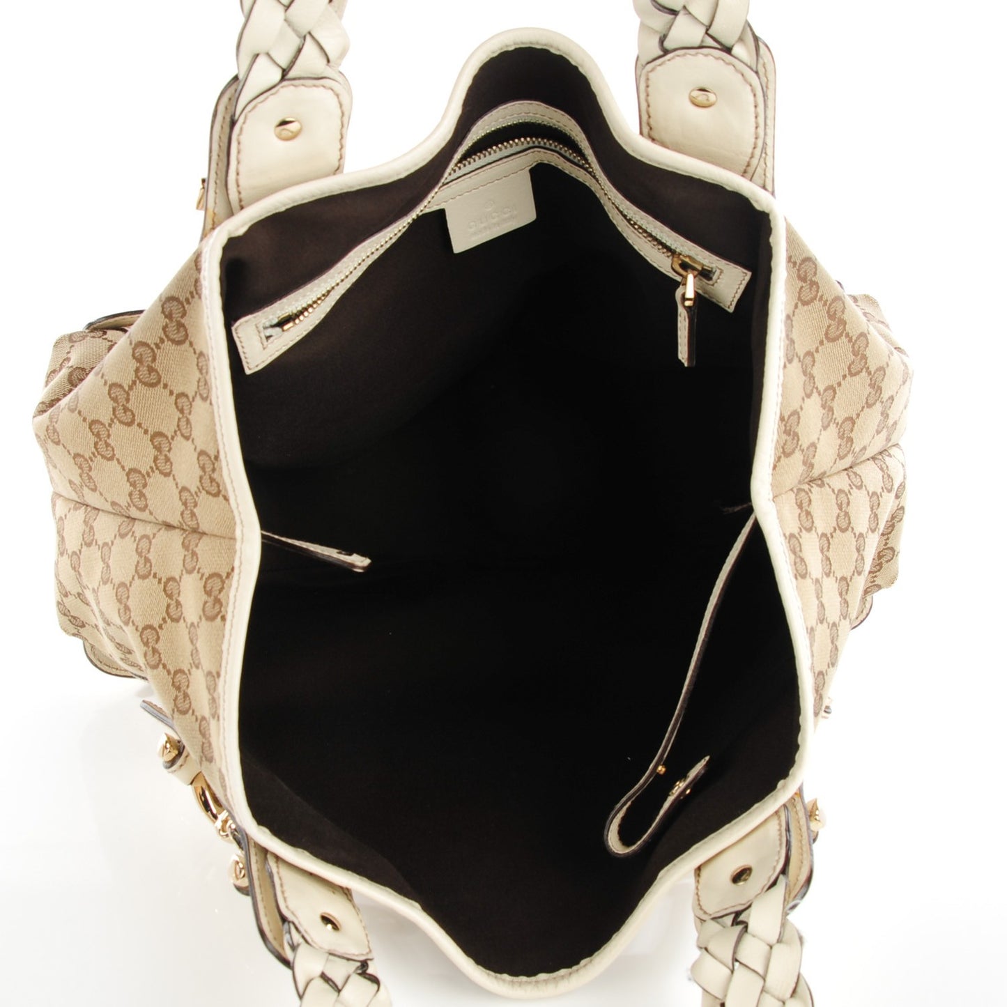 Monogram Small Pelham Shoulder Bag Off White