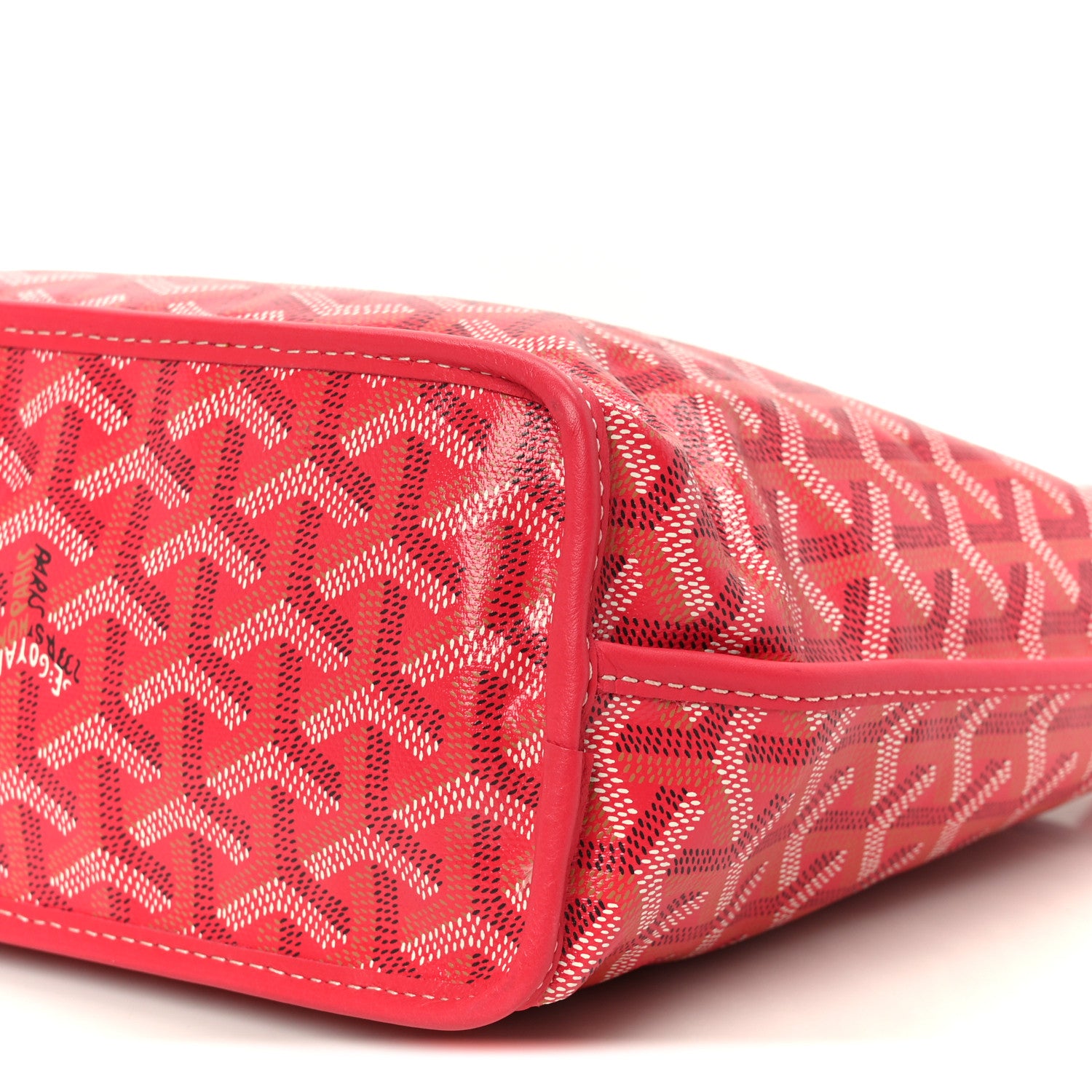 Goyard Goyardine Le Jardin Reversible Mini Anjou Fuchsia 17 of 18