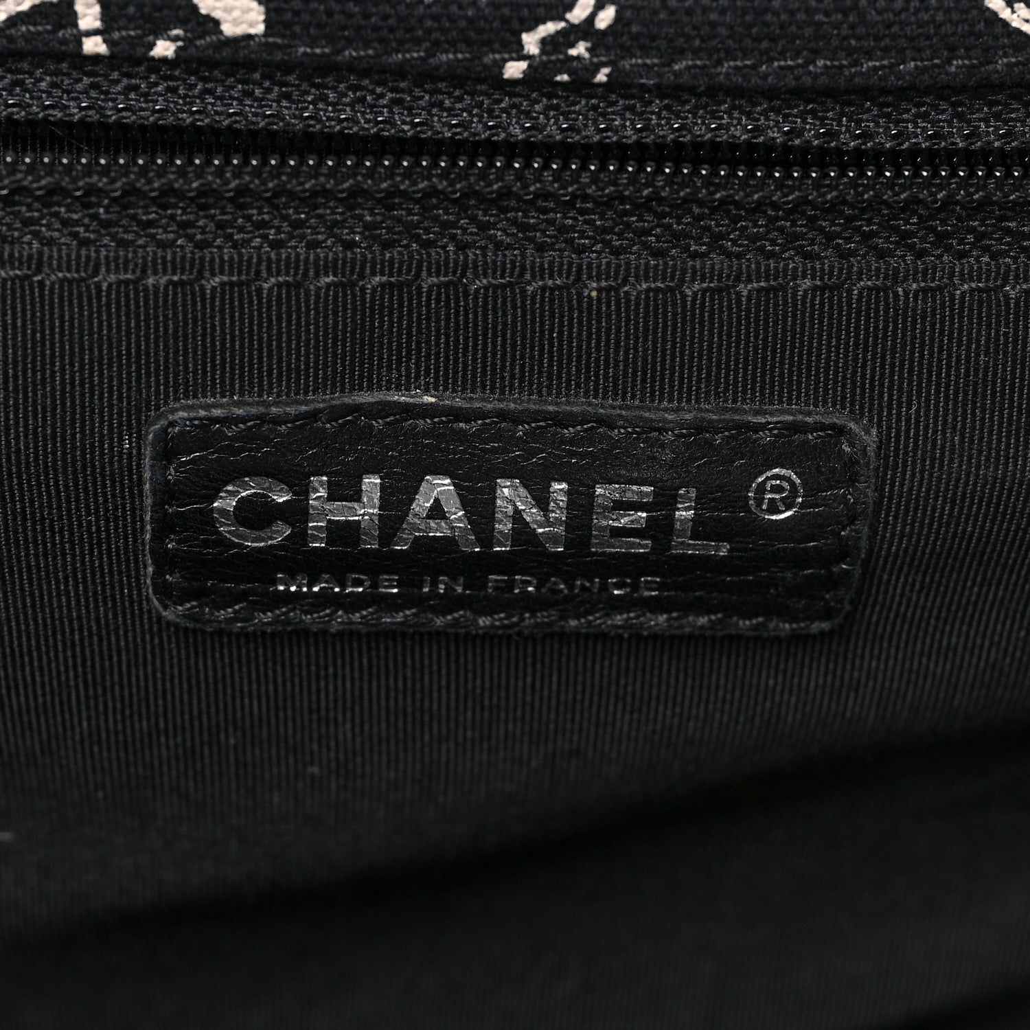 Chanel Canvas Camellia Flower Tote Black 6 of 9