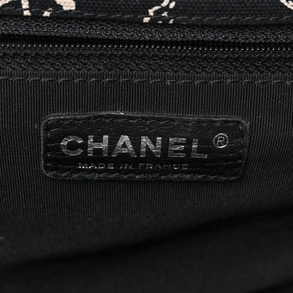Chanel Canvas Camellia Flower Tote Black 6 of 9