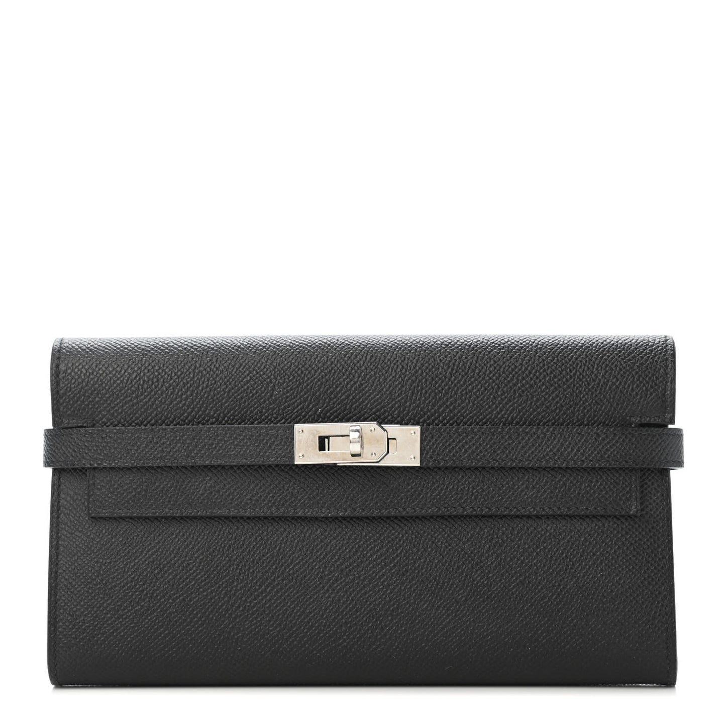 Epsom Kelly Longue Wallet Black