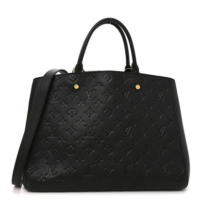 Louis Vuitton Empreinte Montaigne GM Black 1 of 9