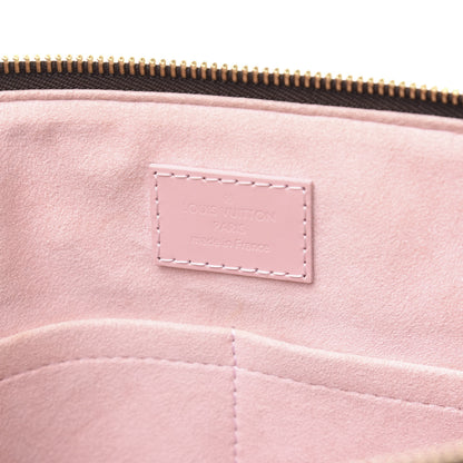 Louis Vuitton Damier Ebene Caissa Tote PM Rose Ballerine 7 of 10