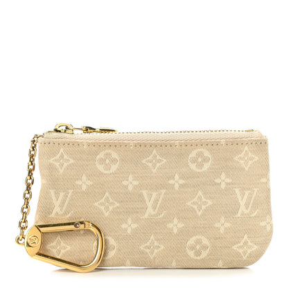 Louis Vuitton Mini Lin Key Pouch Dune 1 of 6