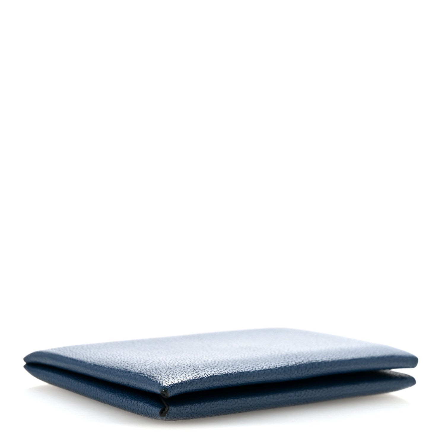 Hermes Chevre Chamkila Calvi Card Case Deep Bleu 4 of 9