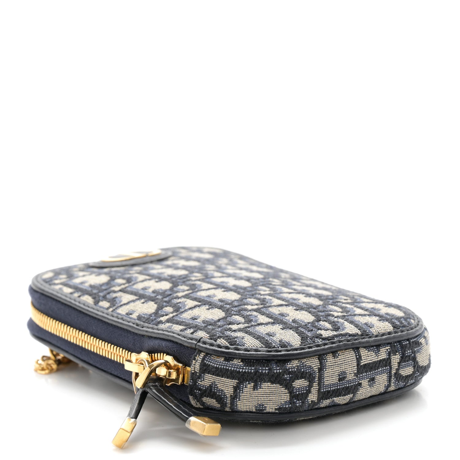 Christian Dior Oblique 30 Montaigne Phone Holder Blue 4 of 10